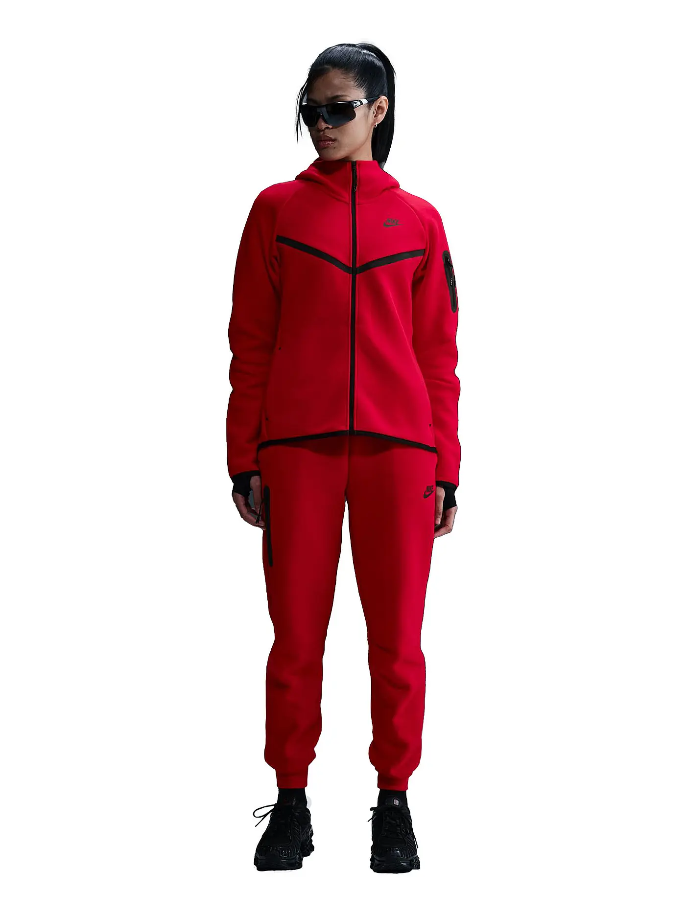 NIKE | Damen Fleecejacke Tech FLC Hoodie | 